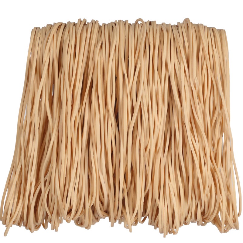 Foshine Rubber Bands Garbage Can Bands Elastic Large Size #117A 250 Pcs Trash Can Rubber Bands Elastics Bands 7 inch Assorted Color For Office Supplies Home - Image 1